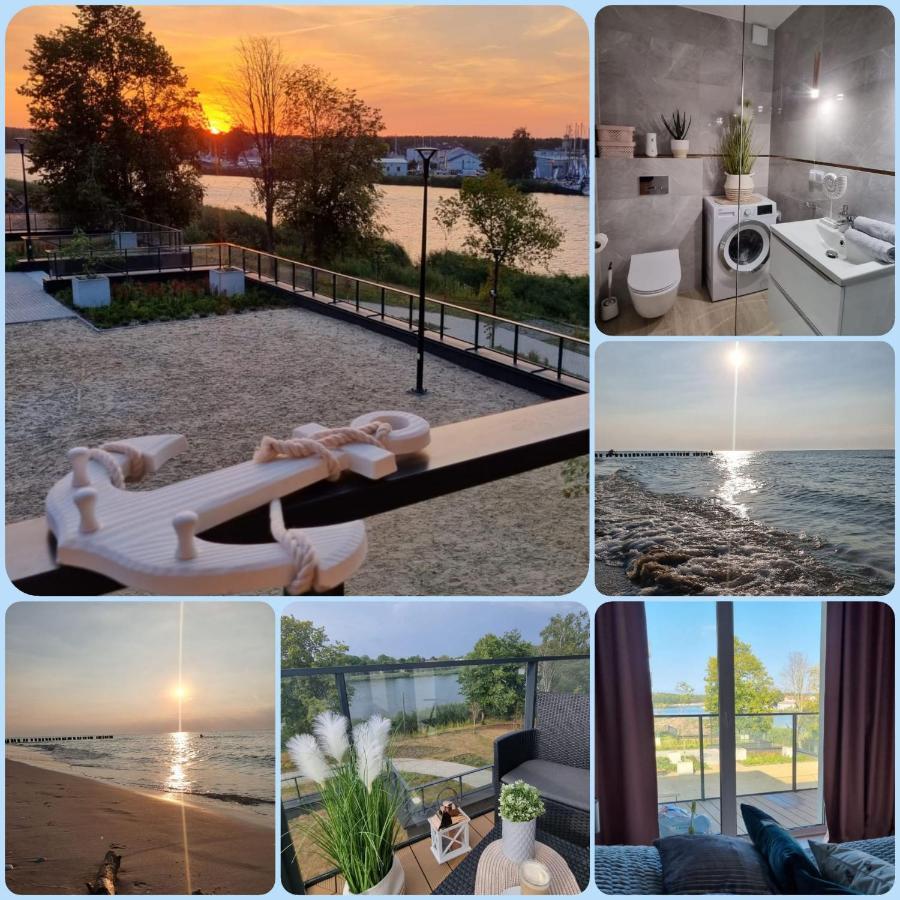 Apartament Perla Zachodu View & Spa Sagaris Dziwnow Daire Dış mekan fotoğraf
