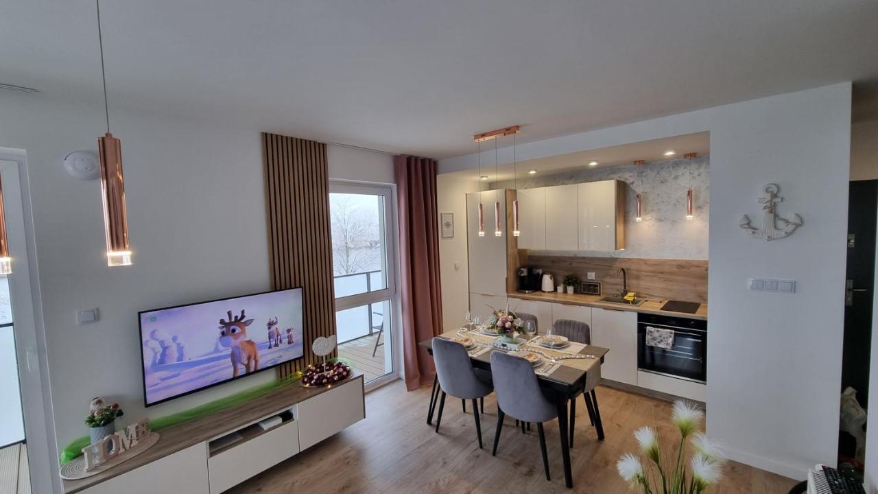 Apartament Perla Zachodu View & Spa Sagaris Dziwnow Daire Dış mekan fotoğraf