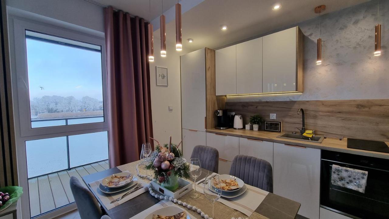 Apartament Perla Zachodu View & Spa Sagaris Dziwnow Daire Dış mekan fotoğraf