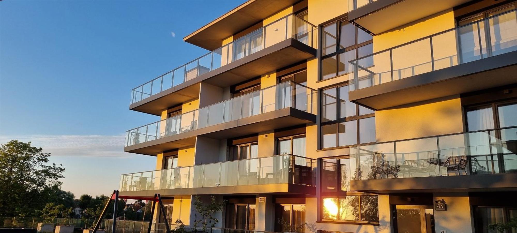 Apartament Perla Zachodu View & Spa Sagaris Dziwnow Daire Dış mekan fotoğraf