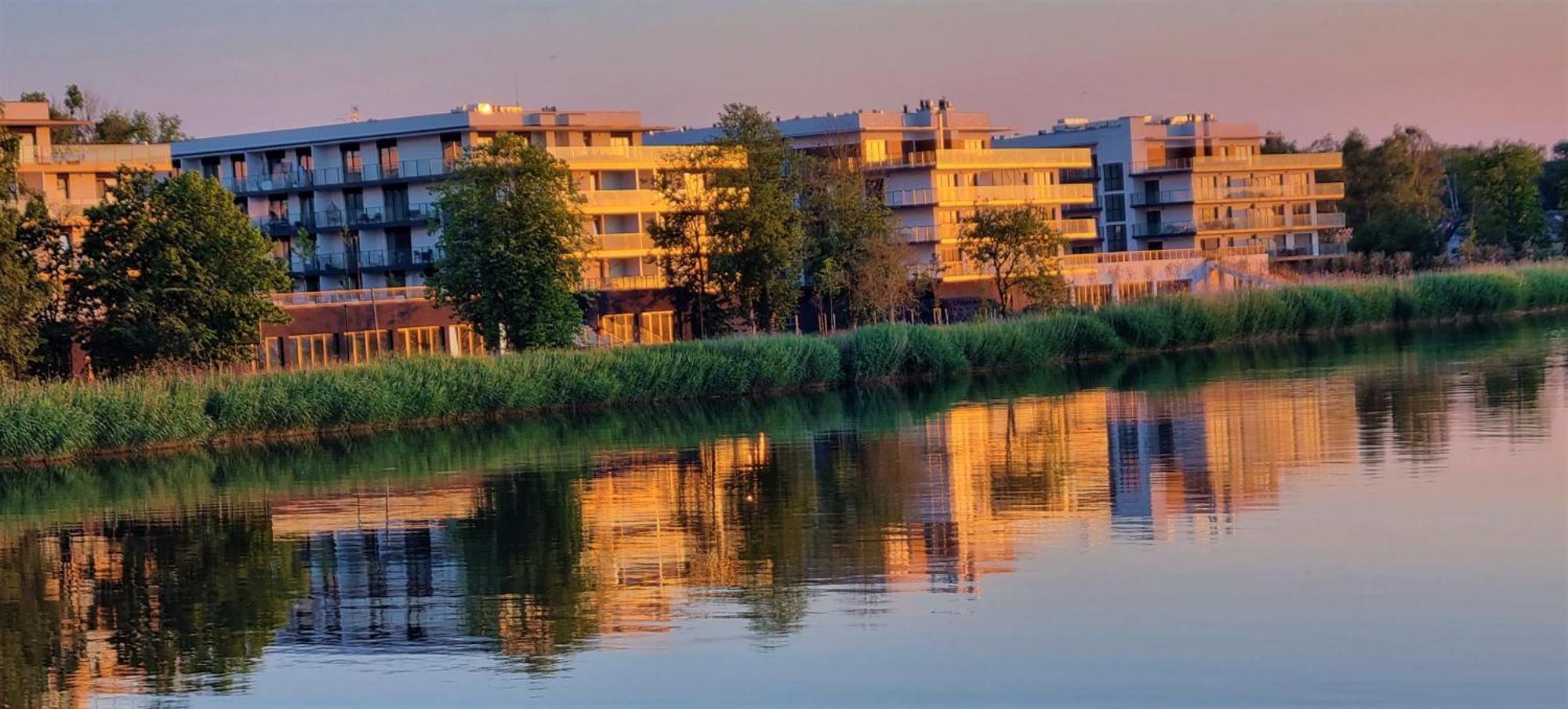 Apartament Perla Zachodu View & Spa Sagaris Dziwnow Daire Dış mekan fotoğraf
